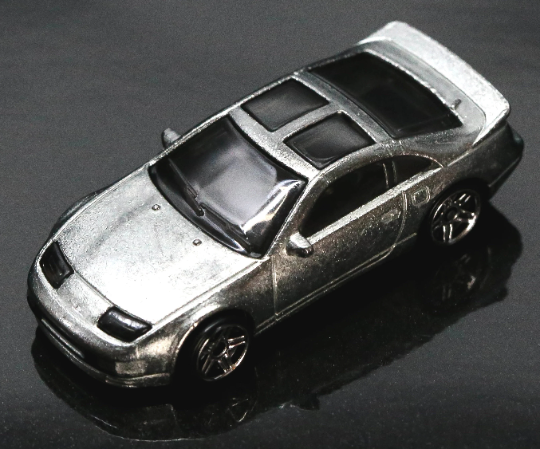 Hot Wheels Nissan 300ZX Twin Turbo HW Turbo GTD24 - ZAMAC #011 - Exclusivo de Walmart - Más (+) un Hot Wheel de bonificación - Raro y VHTF