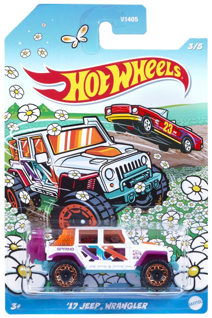Collection Printemps Pâques Hot Wheels 2023 - Plus (+) un Hot Wheel bonus - Coffret complet - V1405-HLJ30