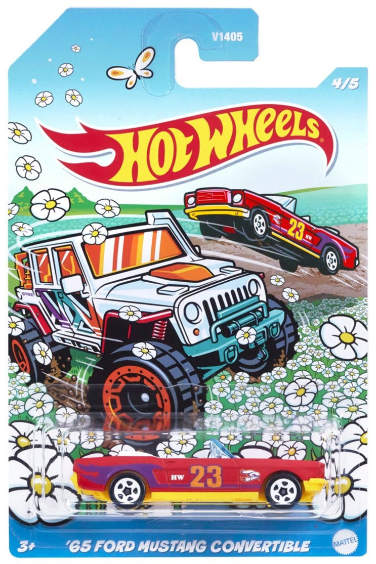 Collection Printemps Pâques Hot Wheels 2023 - Plus (+) un Hot Wheel bonus - Coffret complet - V1405-HLJ30