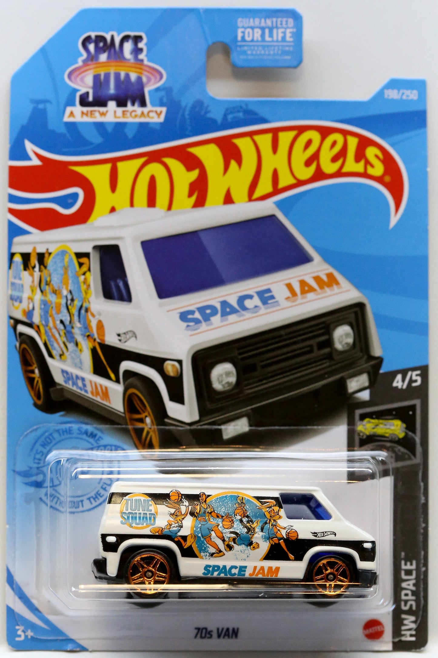 Furgoneta Hot Wheels de los 70 HW Space GRY76 - Space Jam - Más (+) una Hot Wheel de bonificación