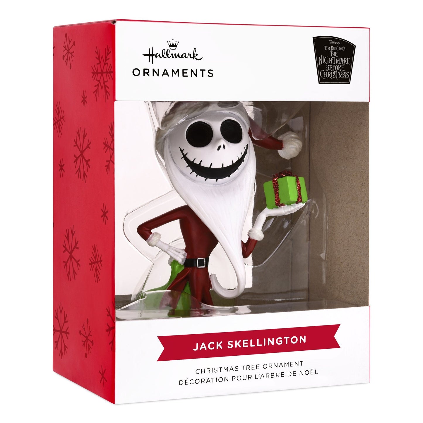 Adorno navideño Hallmark Disney de Jack como Sandy Claws de Pesadilla antes de Navidad de Tim Burton - 2HCM9047