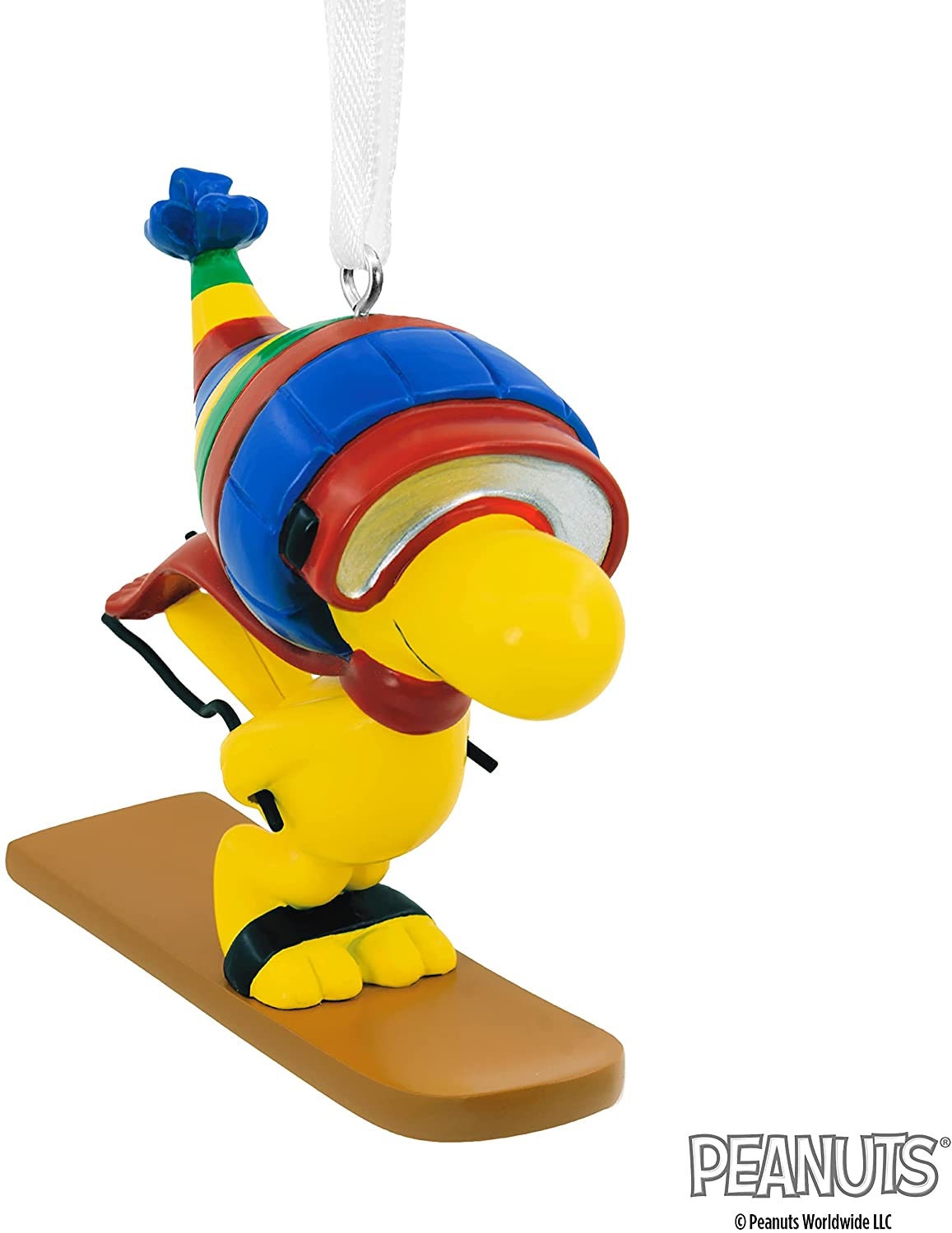 Décoration de Noël Hallmark Peanuts Woodstock Skiing - 3HCM0471