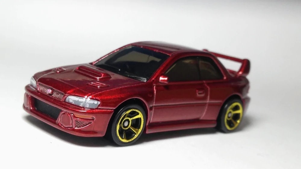 Hot Wheels '98 Subaru Impreza 22B-STi Version HW Turbo GHF06 - Plus (+) a Bonus Hot Wheel