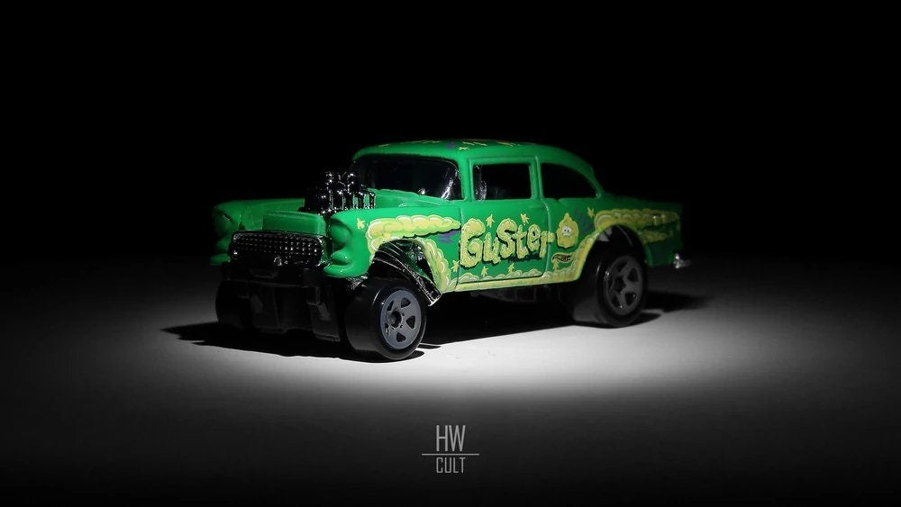 Hot Wheels '55 Chevy Bel Air Gasser HW Mattel Games GRY71 - Más (+) un Hot Wheel de bonificación