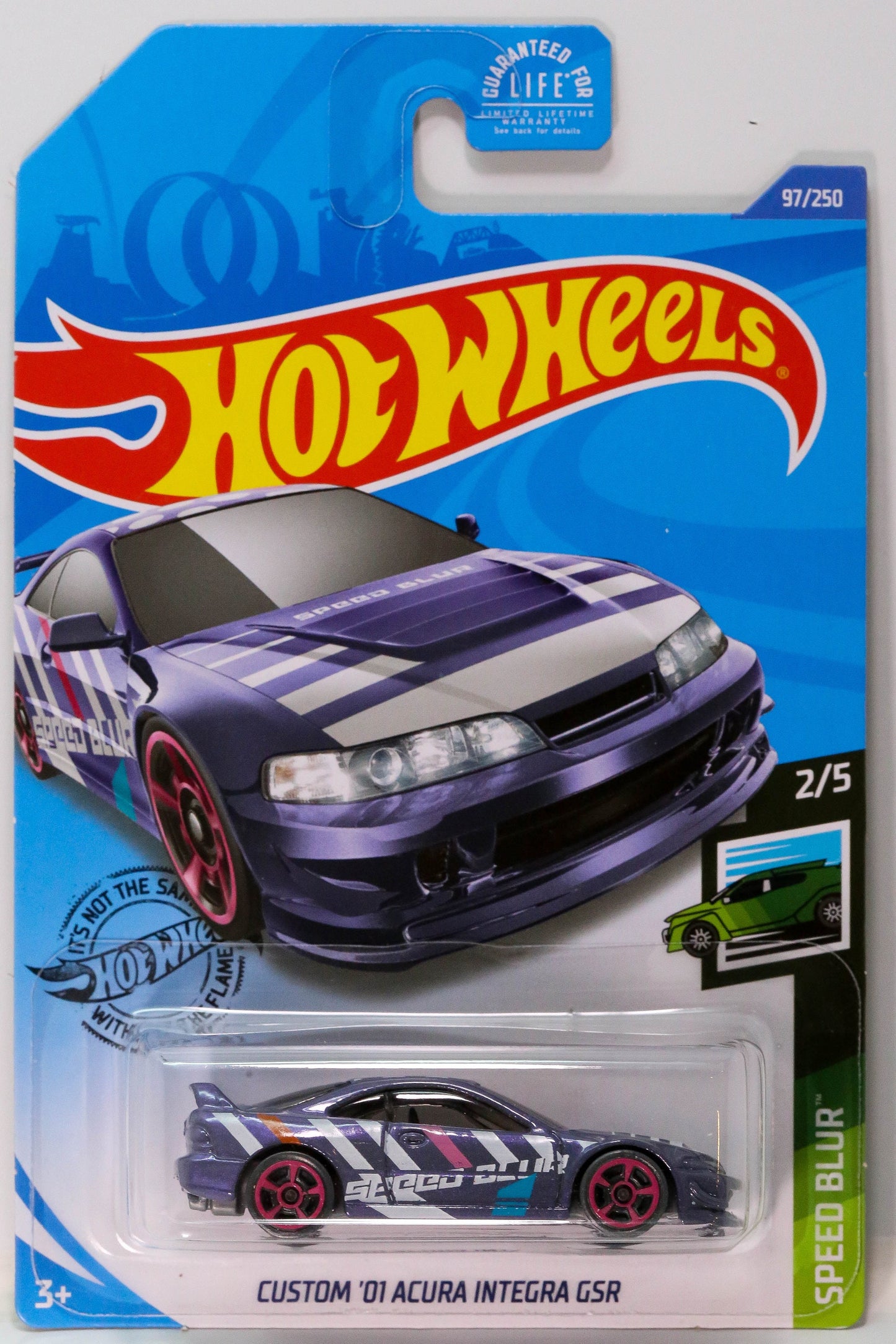 Hot Wheels Custom '01 Acura Integra GSR HW Speed Blur GHD33