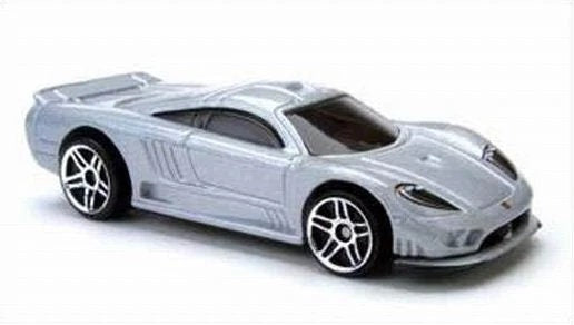 Saleen S7 de Hot Wheels vintage (primeras ediciones de 2002, 52929) - Más (+) un Hot Wheel extra