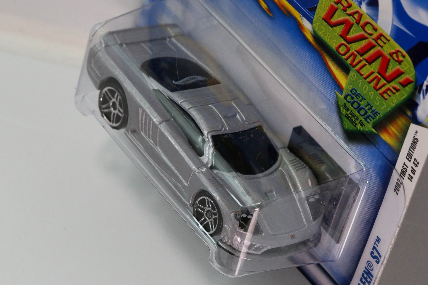 Saleen S7 de Hot Wheels vintage (primeras ediciones de 2002, 52929) - Más (+) un Hot Wheel extra