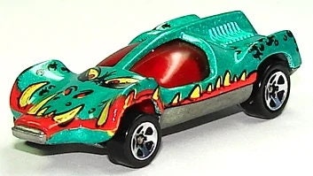 Hot Wheels vintage 1996 Street Eaters Series - Coffret complet - 15258 - Rare - Plus (+) une Hot Wheel en bonus
