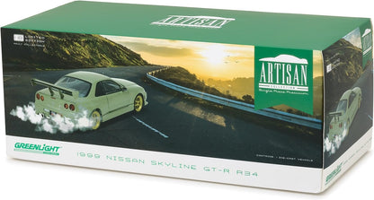 Greenlight Collectibles 1999 Nissan Skyline GT-R (R34) - 19033 - Artisan Collection