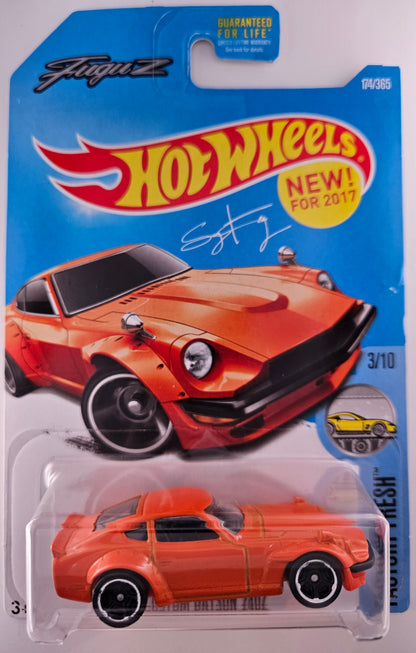 Hot Wheels Custom Datsun 240Z HW Factory Fresh DVB43 - Plus (+) a Bonus Hot Wheel