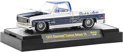 M2 Machines 1973 Chevrolet Custom Deluxe 10 "Dias De Los Muertos" - 31500-MJS49 22-29