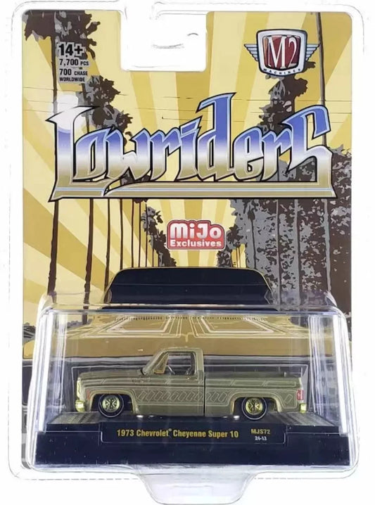 M2 Machines 1973 Chevrolet Cheyenne Super 10 Lowrider - 31500-MJS72 - 24-13 - Chase