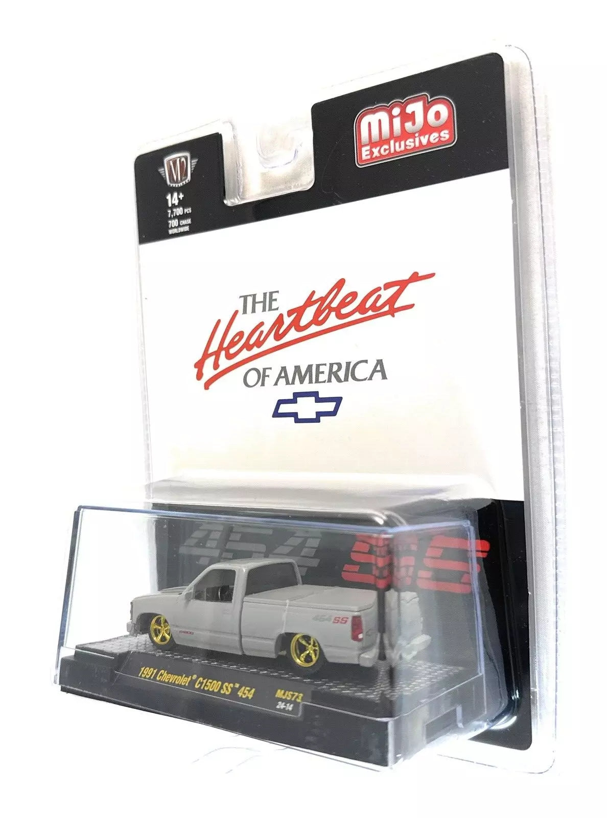 M2 Machines 1992 Chevrolet C1500 SS 454 - 31500-MJS73 - 24-14 - Chase