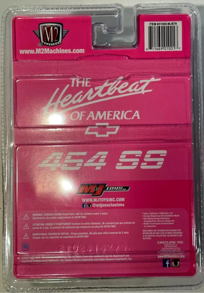 M2 Machines 1991 Chevrolet C1500 SS 454 - 31500-MJS76 - 24-20 - Semi Gloss Pink - Chase