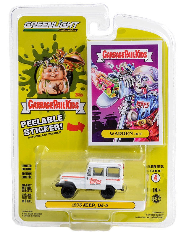 Greenlight Collectibles - Garbage Pail Kids® Series 4 Assortment (1/64) 54070 - Six (6) piece set