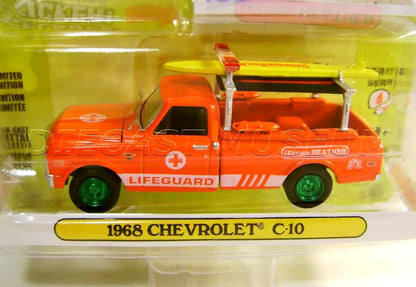 Greenlight Collectibles - Garbage Pail Kids® Series 4 Leather Heather - 1968 Chevrolet C-10 'Lifeguard on Duty' (1/64) 54070-C - Chase