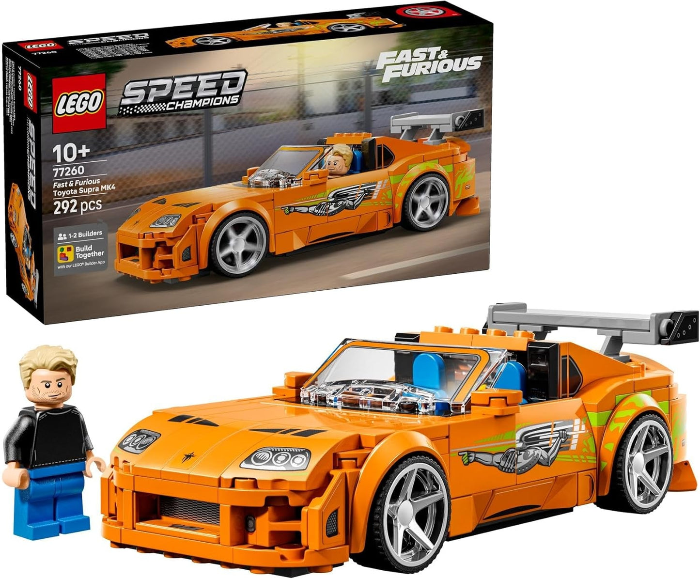 LEGO® Speed Champions The Fast and The Furious Toyota Supra MK4 (77260)
