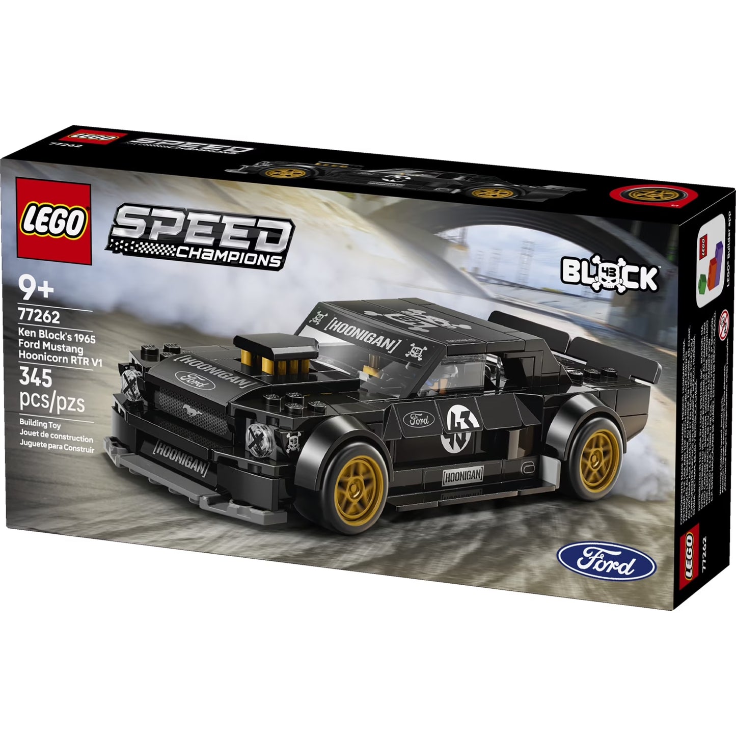 LEGO® Speed Champions Ken Block's '65 Ford Mustang Hoonicorn V1 (77262)