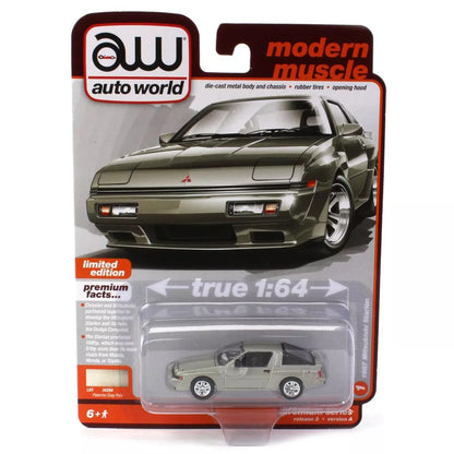 Auto World 1987 Mitsubishi Starion 1:64 Scale Diecast - AWSP128A