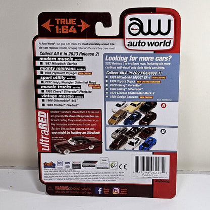 Auto World 1987 Mitsubishi Starion 1:64 Scale Diecast - AWSP128A