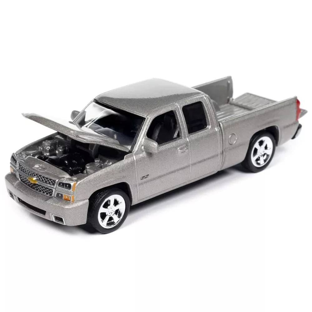 Auto World 1980 Chevy Custom Deluxe 10 Stepside Pickup AWSP057 - Negro medianoche