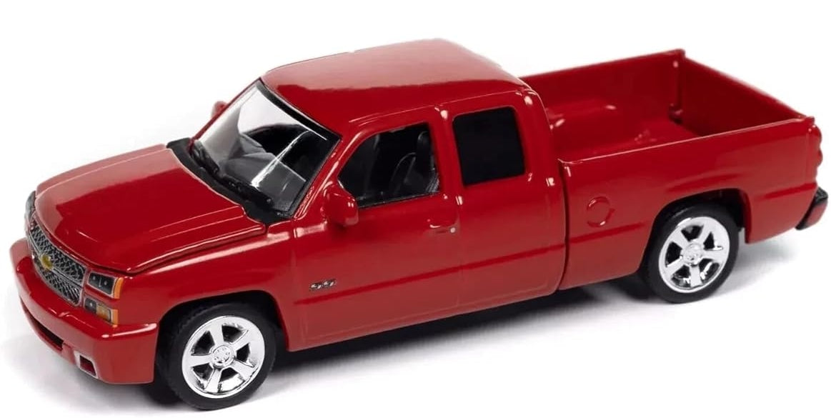 Auto World 2006 Chevy Silverado SS Pickup AWSP163B - Victory Red