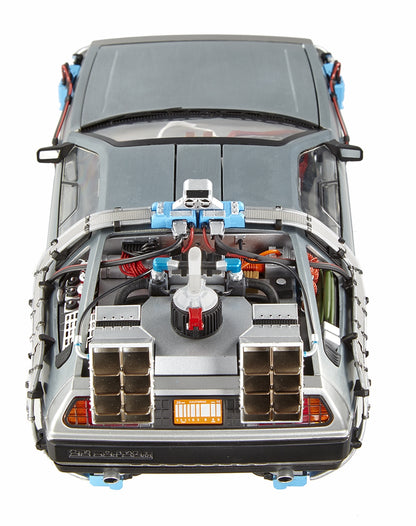 Hot Wheels ELITE Back To The Future Time Machine with Mr. Fusion - BCJ97 - 1/18 Scale