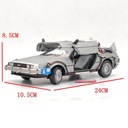 Hot Wheels ELITE Back To The Future Time Machine with Mr. Fusion - BCJ97 - 1/18 Scale