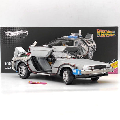 Hot Wheels ELITE Back To The Future Time Machine with Mr. Fusion - BCJ97 - 1/18 Scale