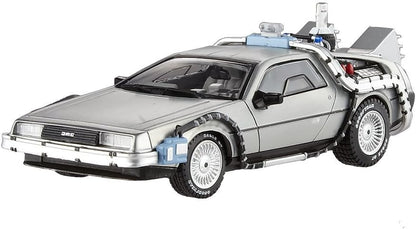 Hot Wheels Elite Delorean DMC-12 Back To The Future Time Machine With Mr. Fusion - BCK08