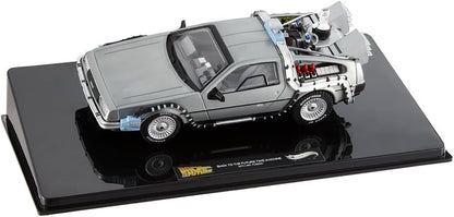 Hot Wheels Elite Delorean DMC-12 Back To The Future Time Machine With Mr. Fusion - BCK08