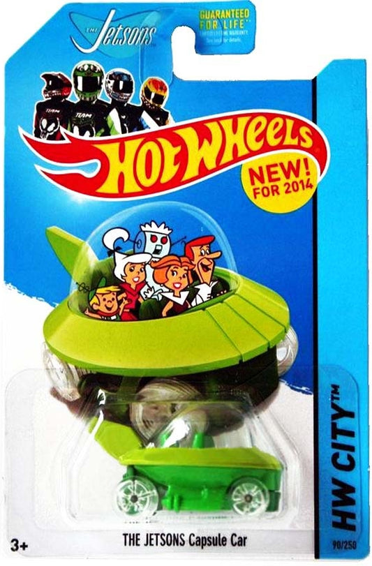 Hot Wheels The Jetsons Capsule Car BDC93 - HW City: Tooned II