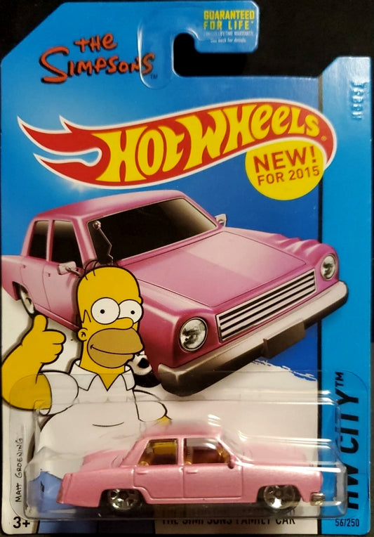 Hot Wheels The Simpsons Family Car HW City CFG80