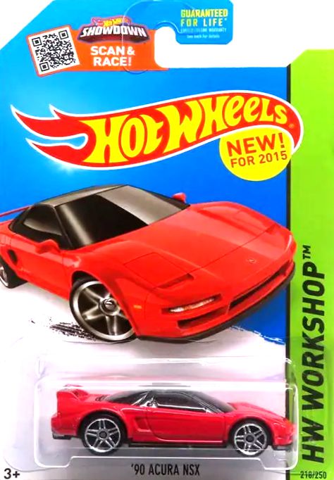 Hot Wheels '90 Acura NSX CFH16