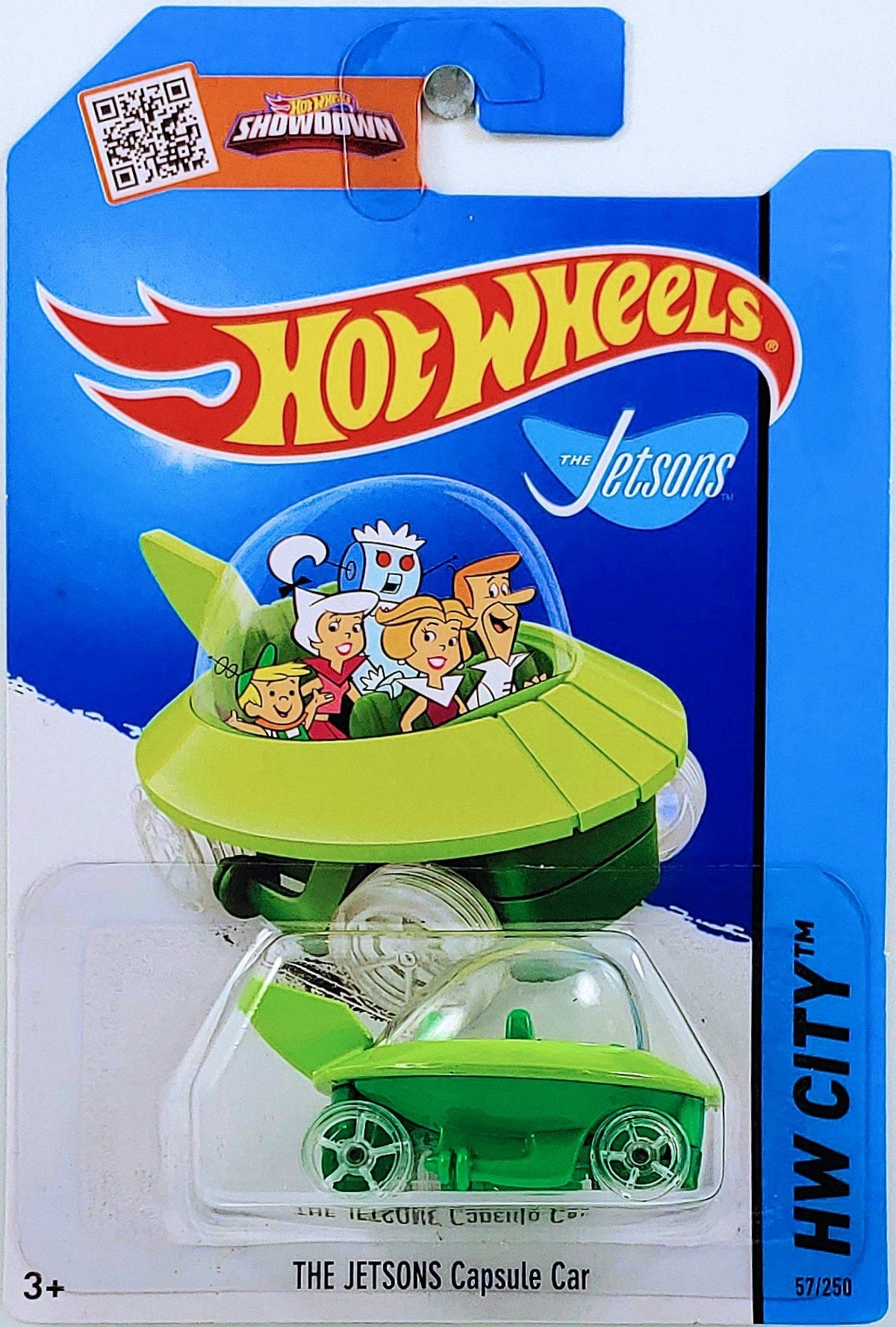 Hot Wheels The Jetsons Capsule Car CFH76 - HW City: Tooned