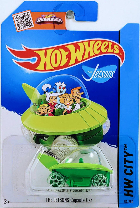 Hot Wheels The Jetsons Capsule Car CFH76 - HW City: Tooned
