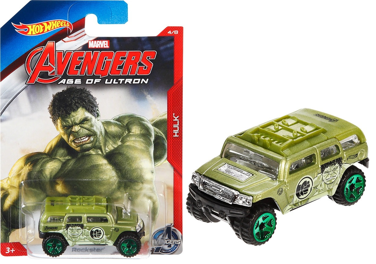Hot Wheels Avengers: Age of Ultron Series 2015 - CGB81-CGB82 - Full Set - Walmart Exclusive