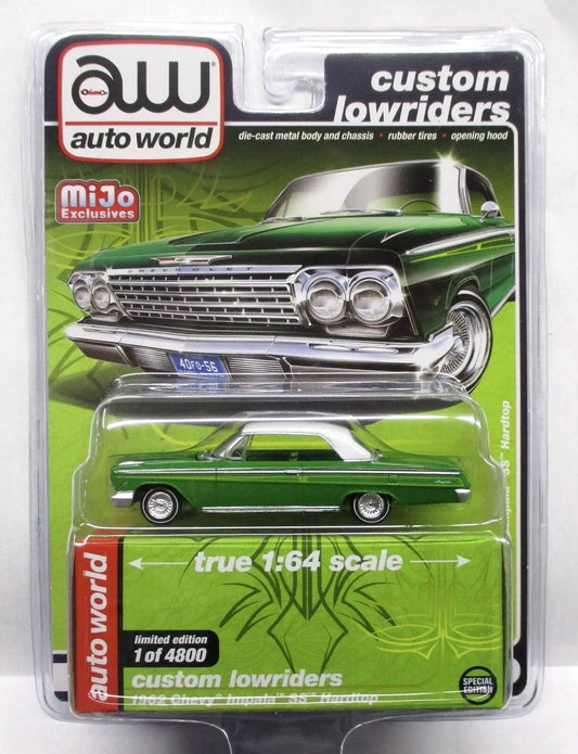 Auto World 1962 Chevy Impala SS Hardtop Custom Lowriders (MiJo Exclusive) - CP7657