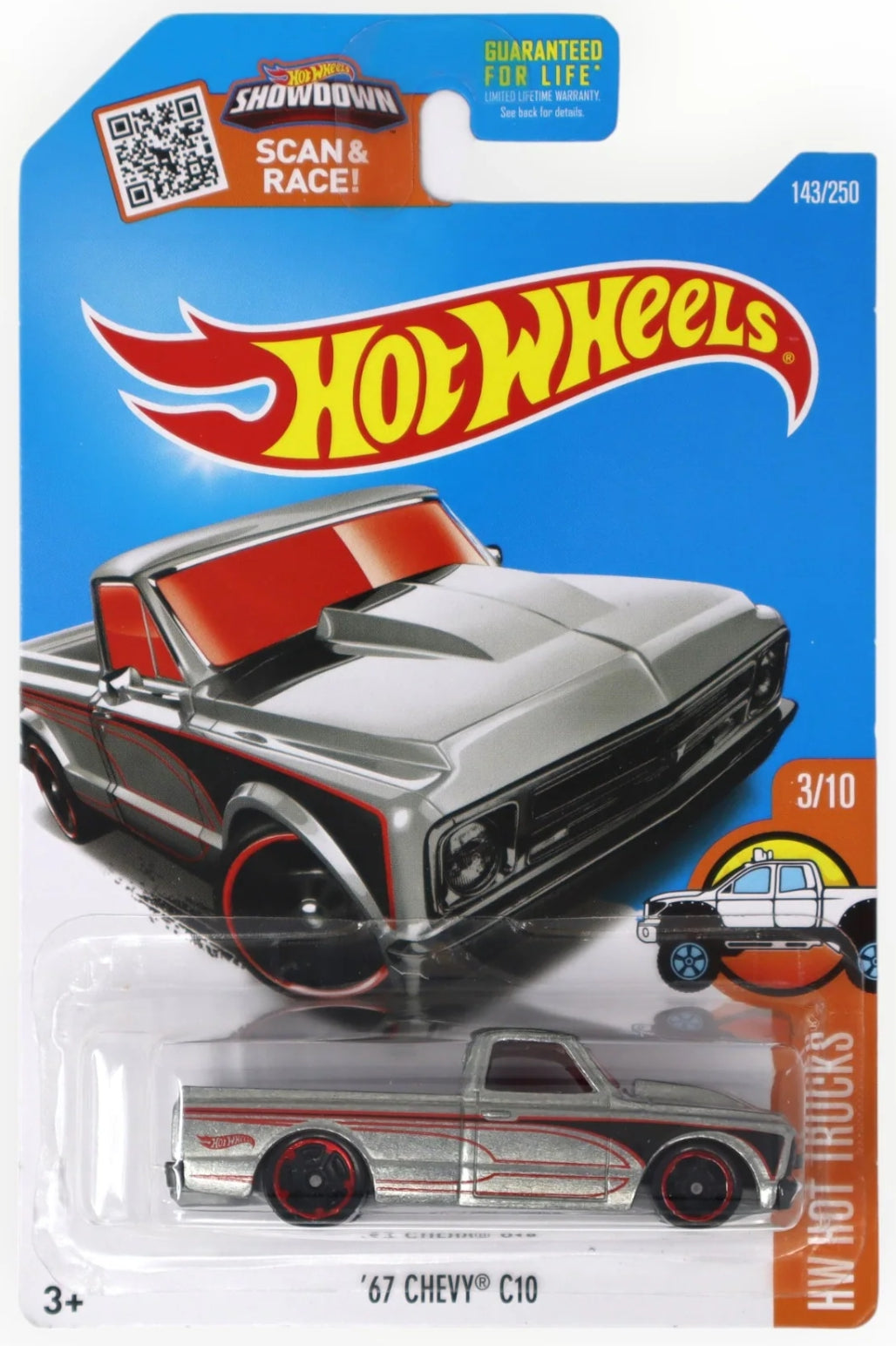 Hot Wheels RAM 1500 HW Hot Trucks FBH90 - ZAMAC #009 - Exclusivo de Walmart - Más (+) un Hot Wheel de bonificación