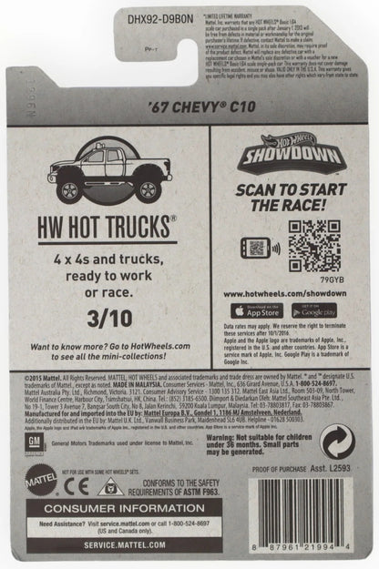 Hot Wheels RAM 1500 HW Hot Trucks FBH90 - ZAMAC #009 - Exclusivo de Walmart - Más (+) un Hot Wheel de bonificación