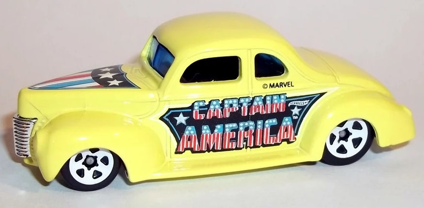 Hot Wheels Captain America 75th Anniversary Series 2016 - DJK75-DJK79 - Full Set