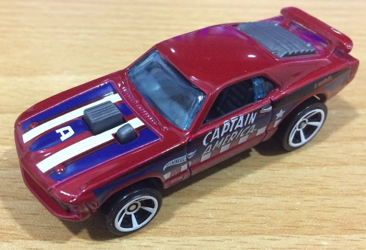 Hot Wheels Captain America 75th Anniversary Series 2016 - DJK75-DJK79 - Full Set