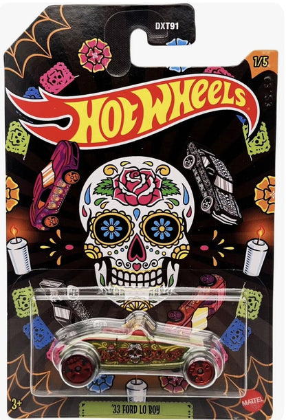 Hot Wheels Halloween 2023 Dia De Los Muertos Collection - DXT91-HLJ86 - Full Set - Plus (+) a Bonus Hot Wheel