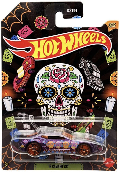 Hot Wheels Halloween 2023 Dia De Los Muertos Collection - DXT91-HLJ86 - Full Set - Plus (+) a Bonus Hot Wheel