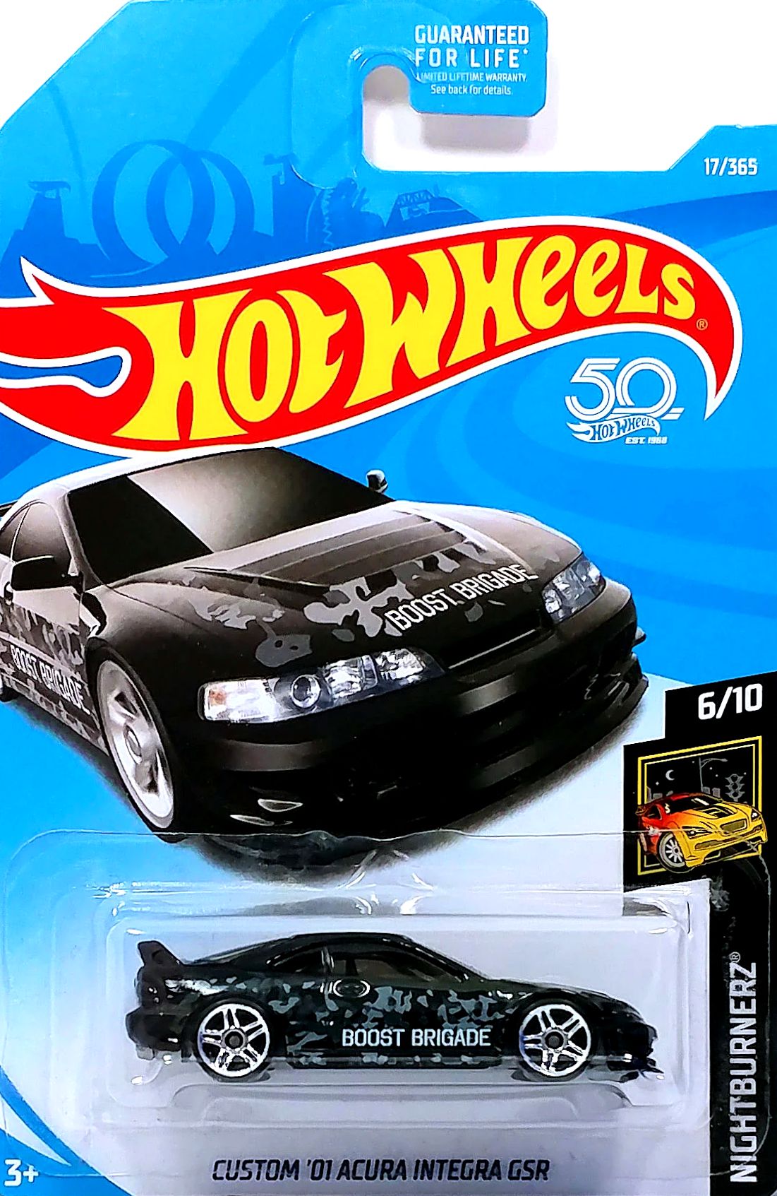 Hot Wheels Custom '01 Acura Integra GSR FJX69