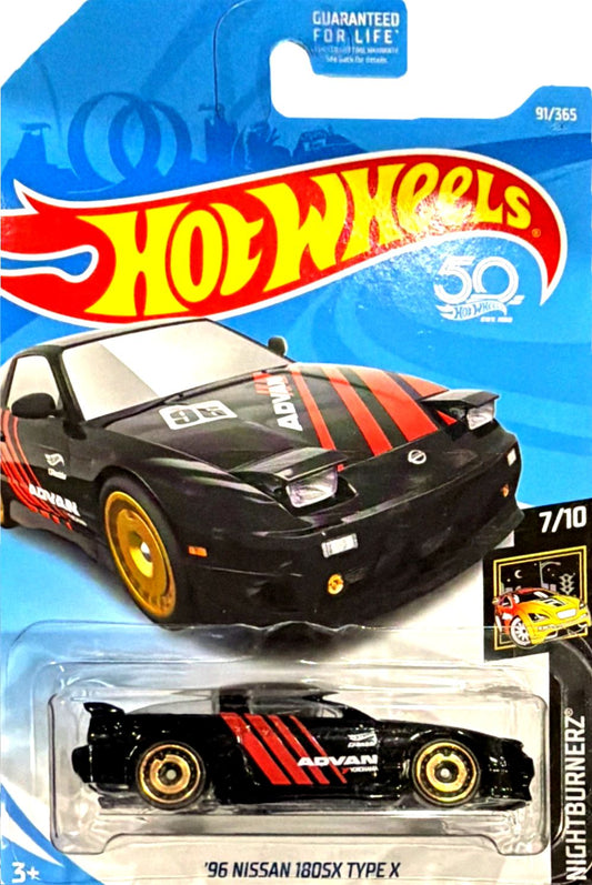 Hot Wheels '96 Nissan 180SX Type X FJX70