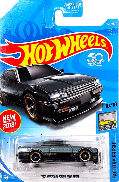 Nissan Skyline R30 HW de Hot Wheels, año 82, recién salido de fábrica, año 21 (Raro y VHTF)