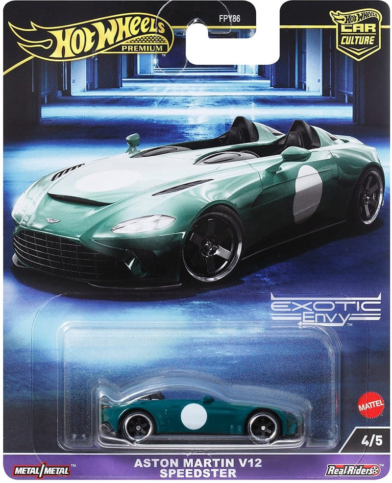 Hot Wheels Car Culture Exotic Envy Series - 2024 - FPY86-HKC80 - Set of Five (5) Cars - Premium with Real Riders