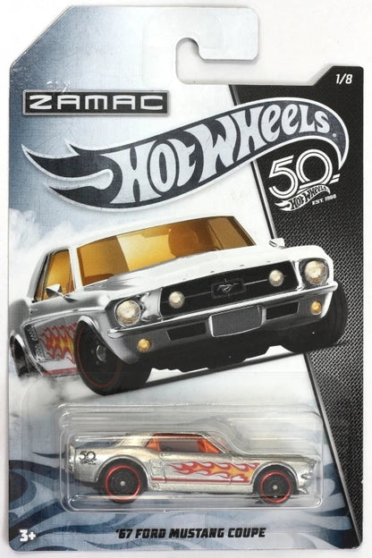 Hot Wheels 50th Anniversary ZAMAC Flames Series 2018 - FRN23-FRN24 - Full Set