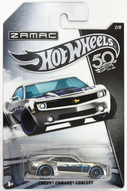 Hot Wheels 50th Anniversary ZAMAC Flames Series 2018 - FRN23-FRN24 - Full Set